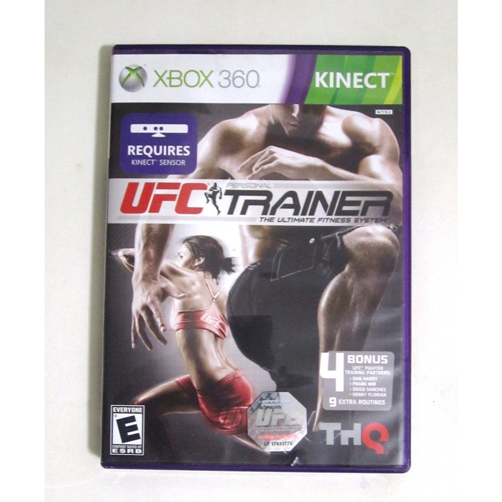 XBOX360 UFC終極格鬥王者 私人教練 英文版 KINECT