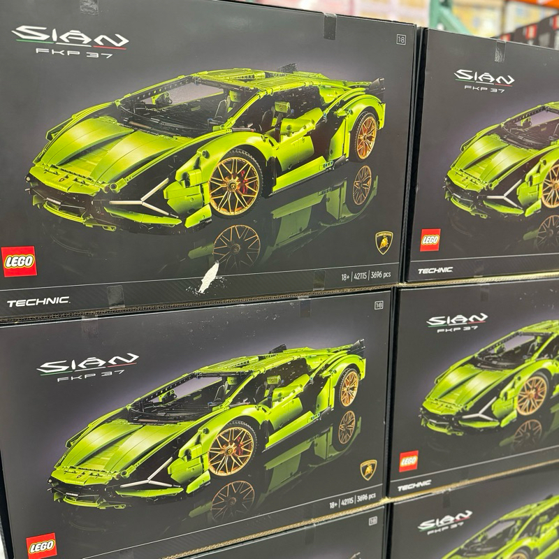 《好市多代購》LEGO TECHNIC 42115 LAMBORGHINI SIAN FKP37 '科技系列跑車