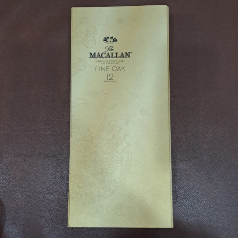代售 MACALLAN 麥卡倫 12 空盒