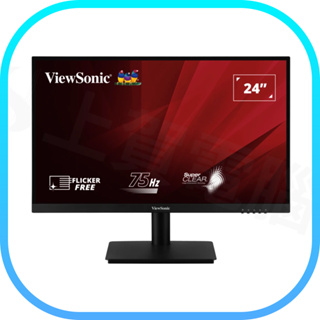 【含稅快速出貨】ViewSonic 優派 VA2406-h 窄邊寬電腦螢幕 (24吋/FHD/HDMI/VGA/VA)