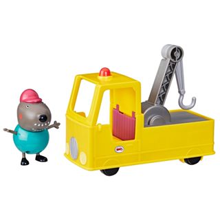 Hasbro Peppa Pig 佩佩豬 粉紅豬小妹 狗爺爺的拖車遊戲組