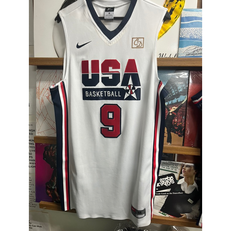 Michael Jordan麥可喬丹 夢幻一隊 USA Nike 籃球衣