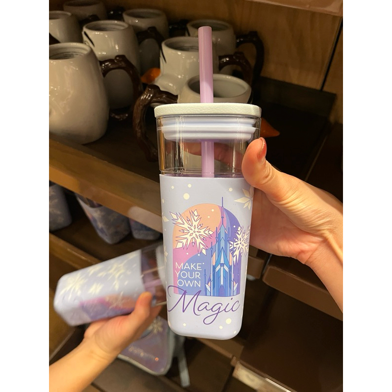 🇭🇰one day專業代購 「香港迪士尼冰雪奇緣」高質量膠杯