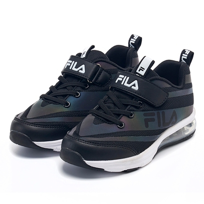 FILA 斐樂 頂級 氣墊 運動鞋 球鞋 童鞋 大童 童段 紫色3-J407Y-990 黑色3-j407y-001