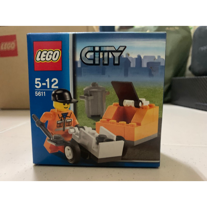 樂高 lego 5611 全新未拆 city城市系列 清潔工 絕版