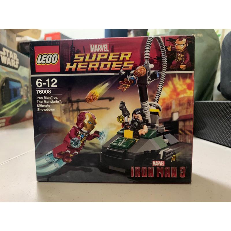 LEGO 樂高 76008全新未拆 Marvel 漫威 Iron man 鋼鐵人 超級英雄