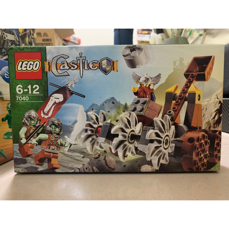 樂高 LEGO 7040全新未拆   城堡系列 CASTLE  小矮人防衛車 半獸人