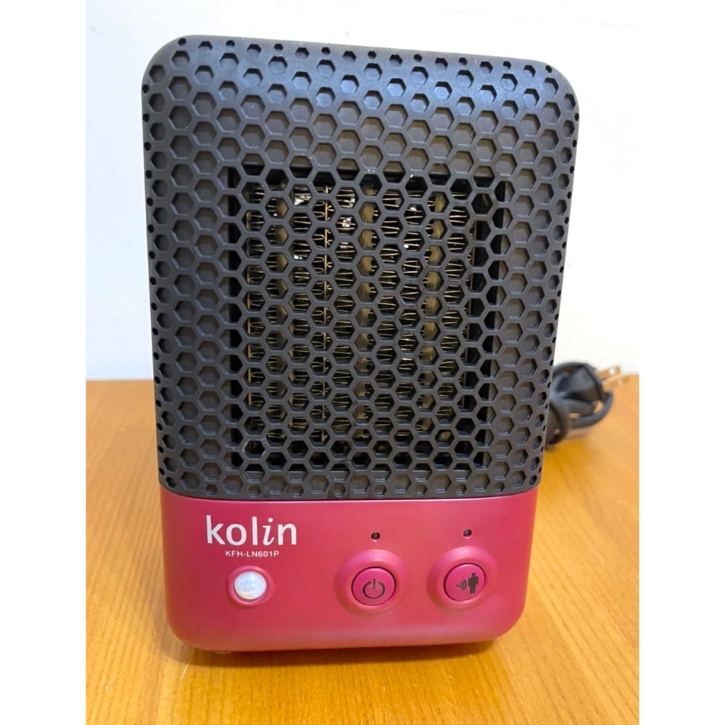 歌林 Kolin KFH-LN601P 人體感知 輕巧陶瓷電暖器 迷你電暖爐 原價1390元