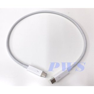 【原裝 APPLE 蘋果 Thunderbolt 連接線 0.5 公尺 白色】展示品