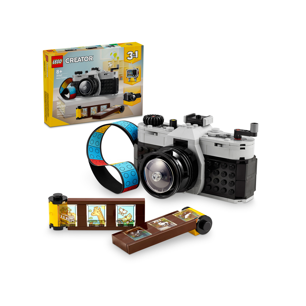 【積木樂園】 樂高 LEGO 31147 創意系列 復古照相機