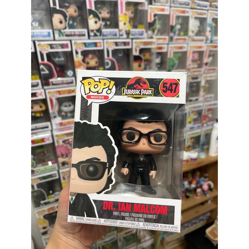 正品【全新】FUNKO POP 侏羅紀公園 547 伊恩 馬康姆 博士 lan malcom【平台最低價】