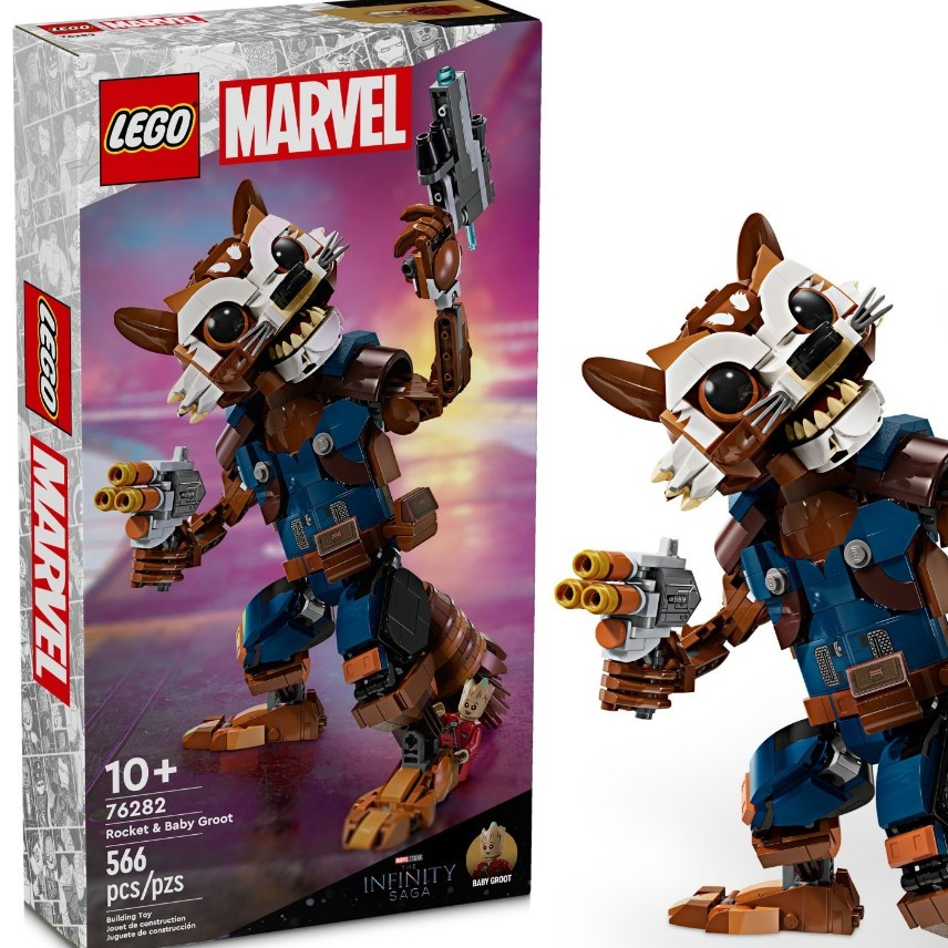 [大王機器人] 樂高 LEGO 76282 Rocket &amp; Baby Groot 漫威 MARVEL