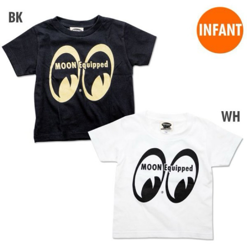 MOON T-Shirt MOONEYES LOGO嬰兒孩童短袖上衣[MQTI002]