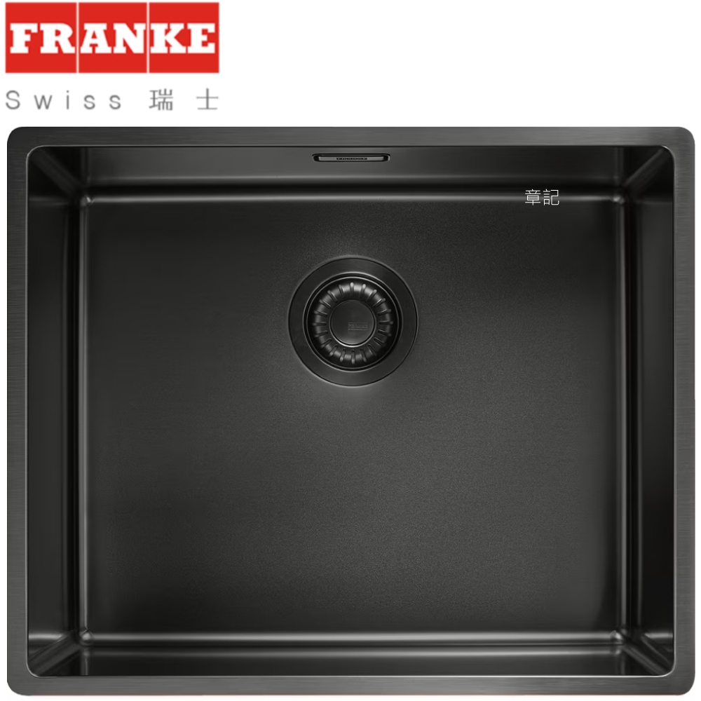 FRANKE 不鏽鋼水槽-曜石黑 (54x45cm) BXM_210_110-50_MB