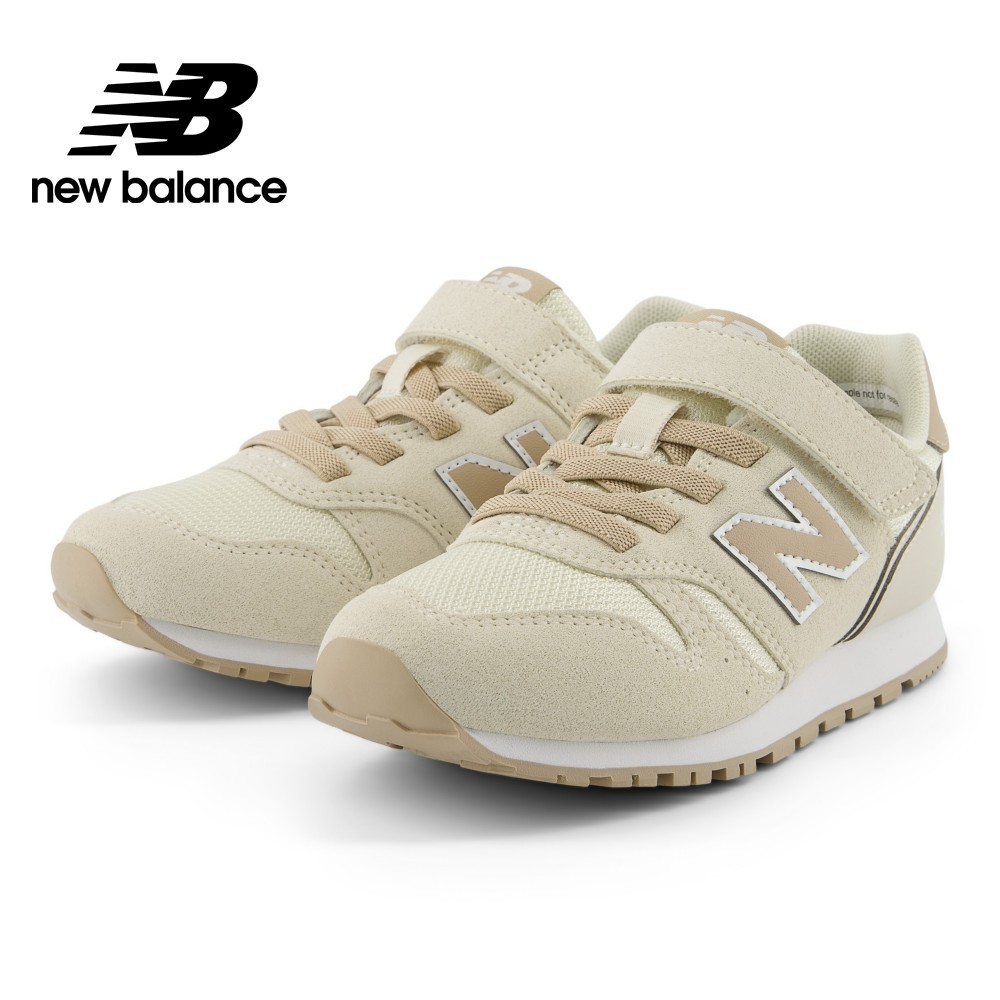 【New Balance】 NB 童鞋_中性_奶茶色_YV373AO2-W楦 373