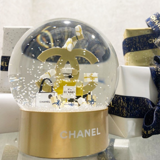 【Chanel】香奈兒 小香 水晶球 夢幻水晶球 收藏品 限量 限定 2024 2023 雪花聖誕球 N5