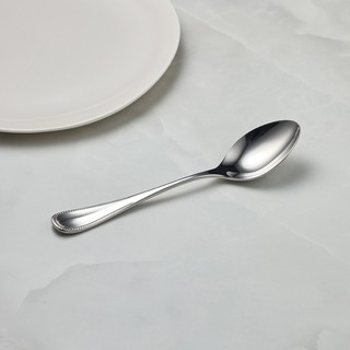 (總經銷現貨) 日本山崎金屬 - ELEGANCE系列 - 不鏽鋼湯匙 (183mm)