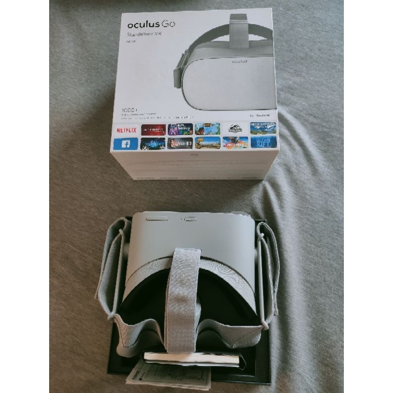 Oculus Go獨立式 VR眼鏡 VR主機 64GB 附遙控器 有外盒～可連接Netflix，再賣五天，就留給兒子玩
