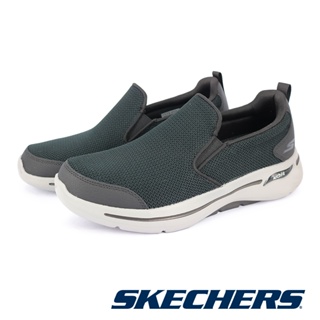 【SKECHERS】男 健走系列 GO WALK ARCH FIT - 216260 - 灰黑 BKGY