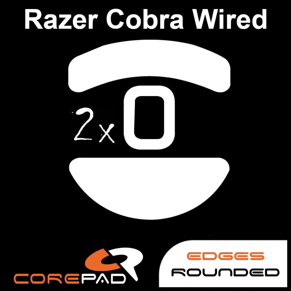 Corepad 雷蛇 Razer Cobra Wired 專用鼠貼 PRO 滑鼠 硬派精璽