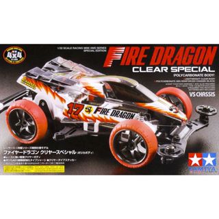 萬年 坤彩 田宮 四驅 95337 FIRE DRAGON 附馬達 組裝模型