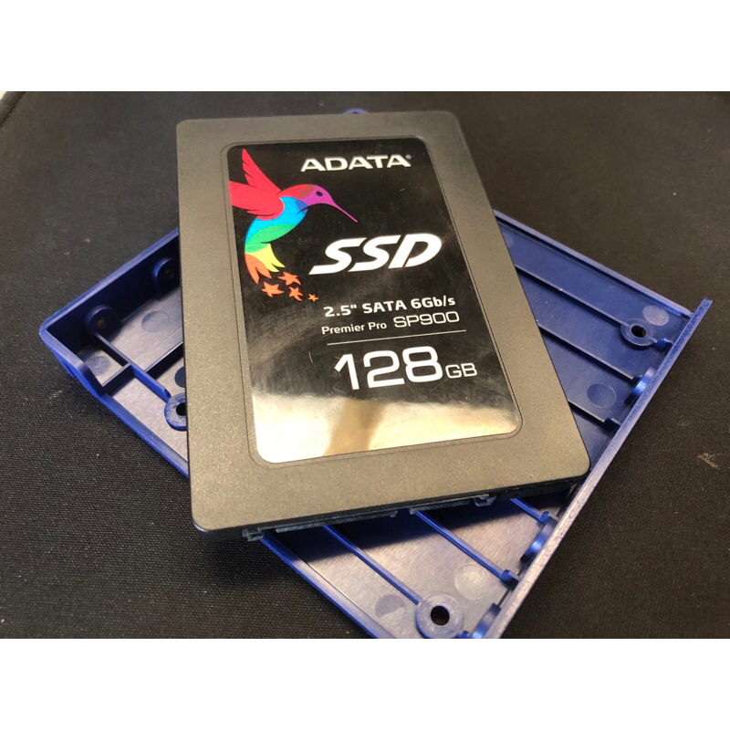 威剛SSD，128G，固態硬碟，良好度88%，含轉接架，讀寫正常，附圖