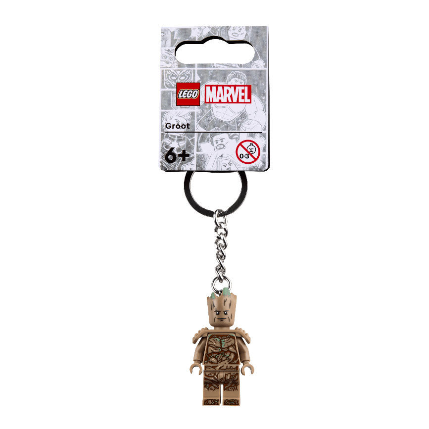 ［想樂］『鑰匙圈』全新 樂高 Lego 854291 Marvel 格魯特 鑰匙圈