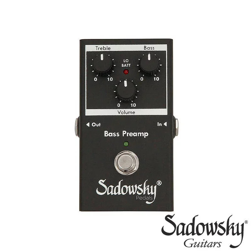 Sadowsky SBP-2 V2 Bass Preamp 前級效果器 公司貨【世品樂器】