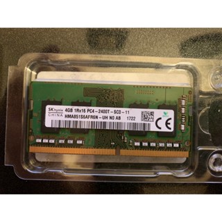SKHynix/海力士 DDR4 4GB /2400Mhz 筆記型記憶