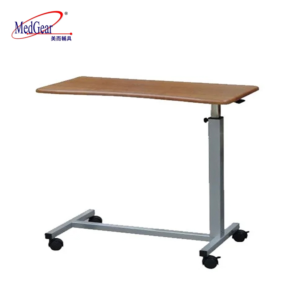 【MedGear美而輔具】床邊桌 有輪子可輕鬆升降 免運台灣製