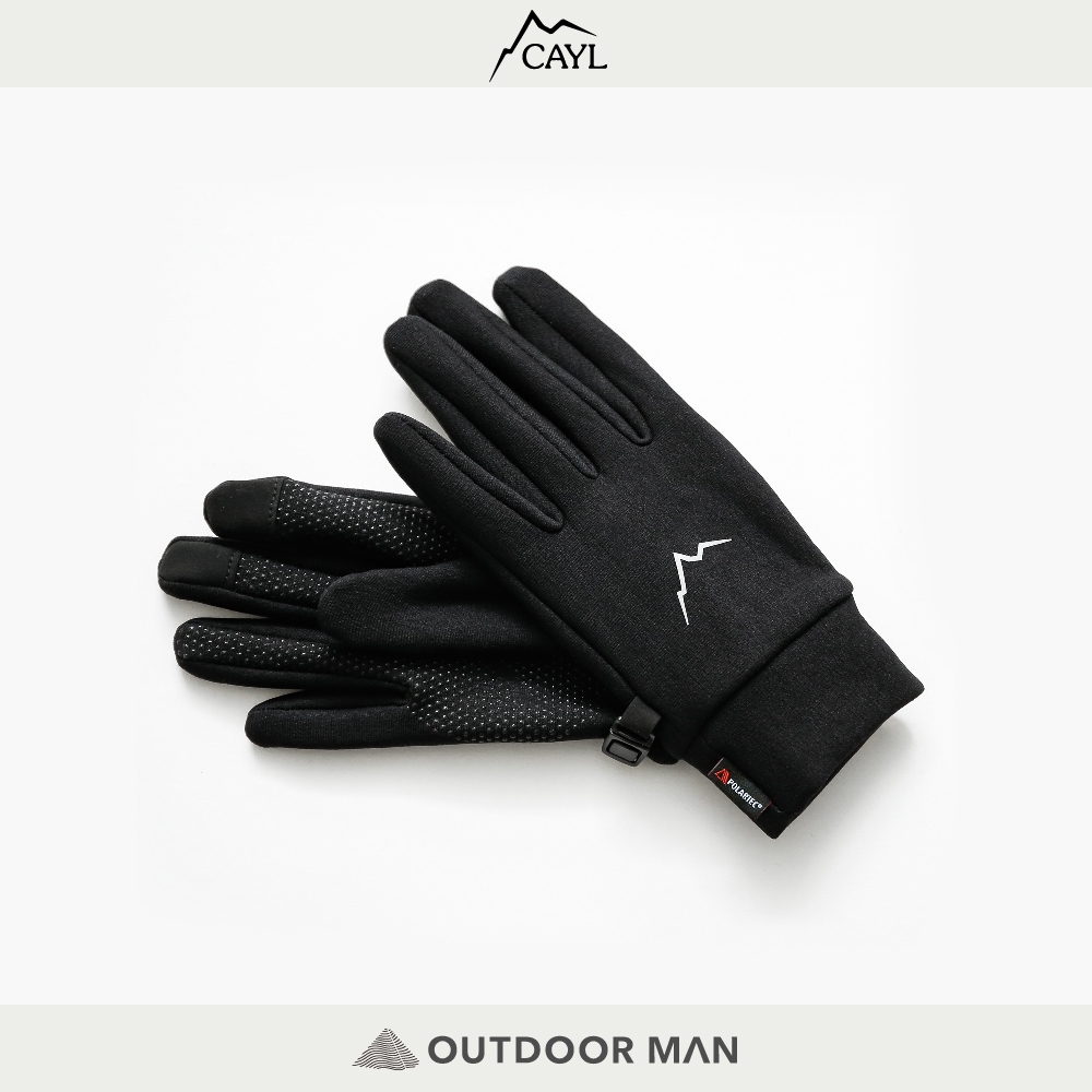 [CAYL] PowerStretch Glove 保暖手套 黑色
