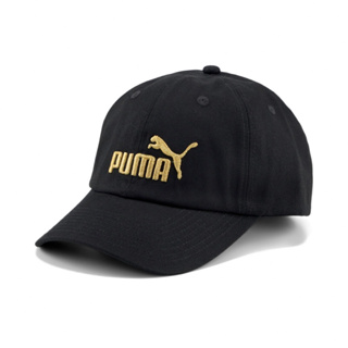 Puma 帽子 男 女 黑金 可調式 棒球帽 刺繡 02435701 NO.P107