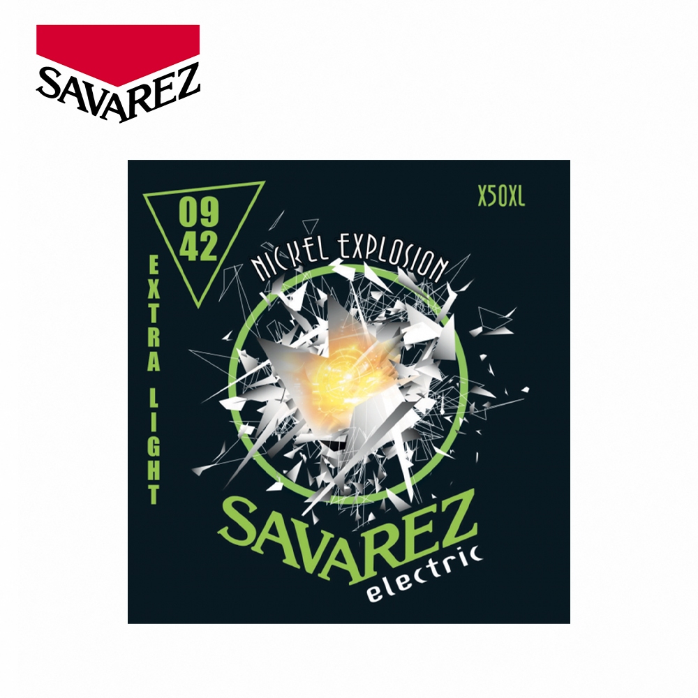 SAVAREZ X50XL EXTRA LIGHT 鍍鎳電吉他弦 09-42【敦煌樂器】
