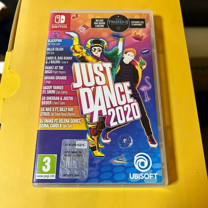 二手 Nintendo 任天堂 Just Dance 2020 Switch 舞力全開 遊戲