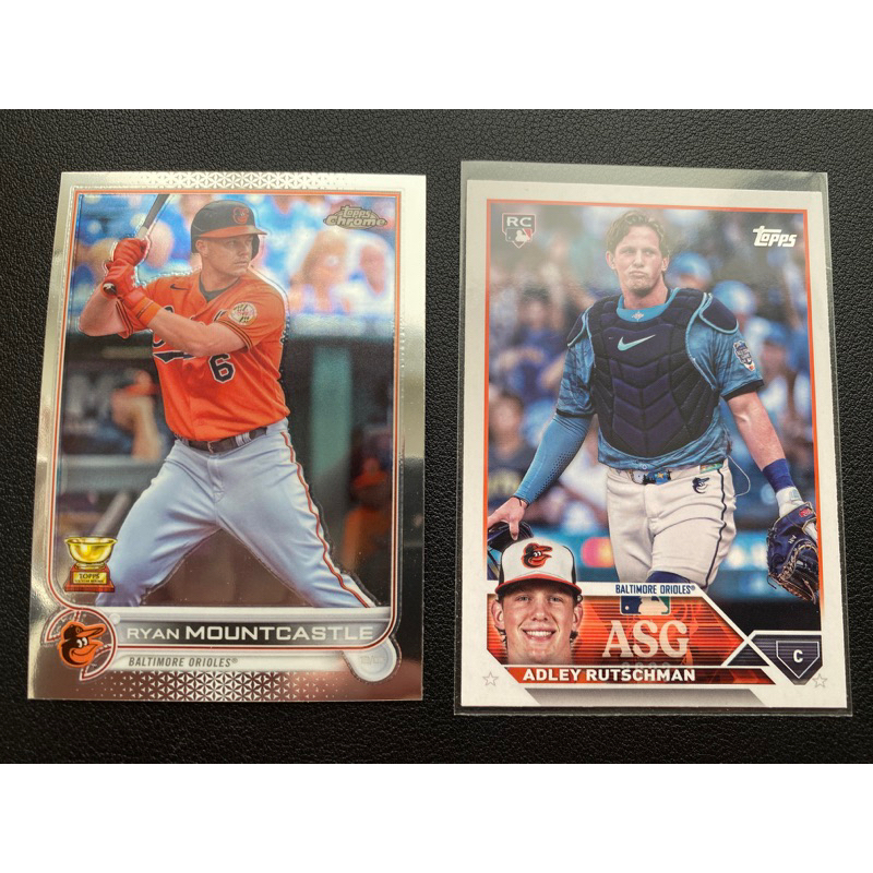 MLB Baltimore orioles 巴爾的摩金鶯隊 topps 球員卡 棒球卡 二手 請看描述