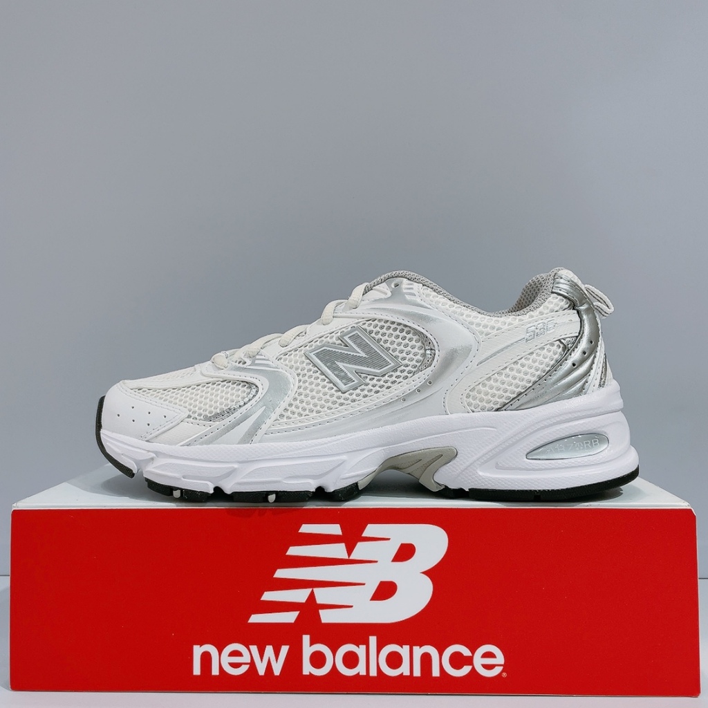 New Balance NB 530 男女款 銀白色 透氣 輕量 緩震 D楦 休閒 老爹鞋 慢跑鞋 MR530EMA