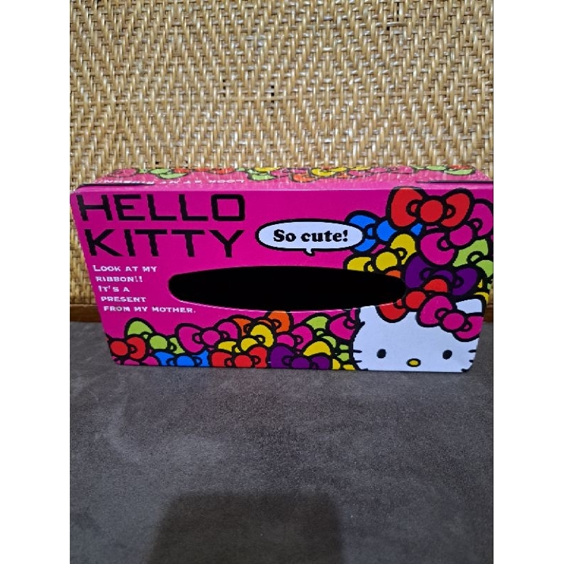 Kitty50抽衛生紙鐵盒