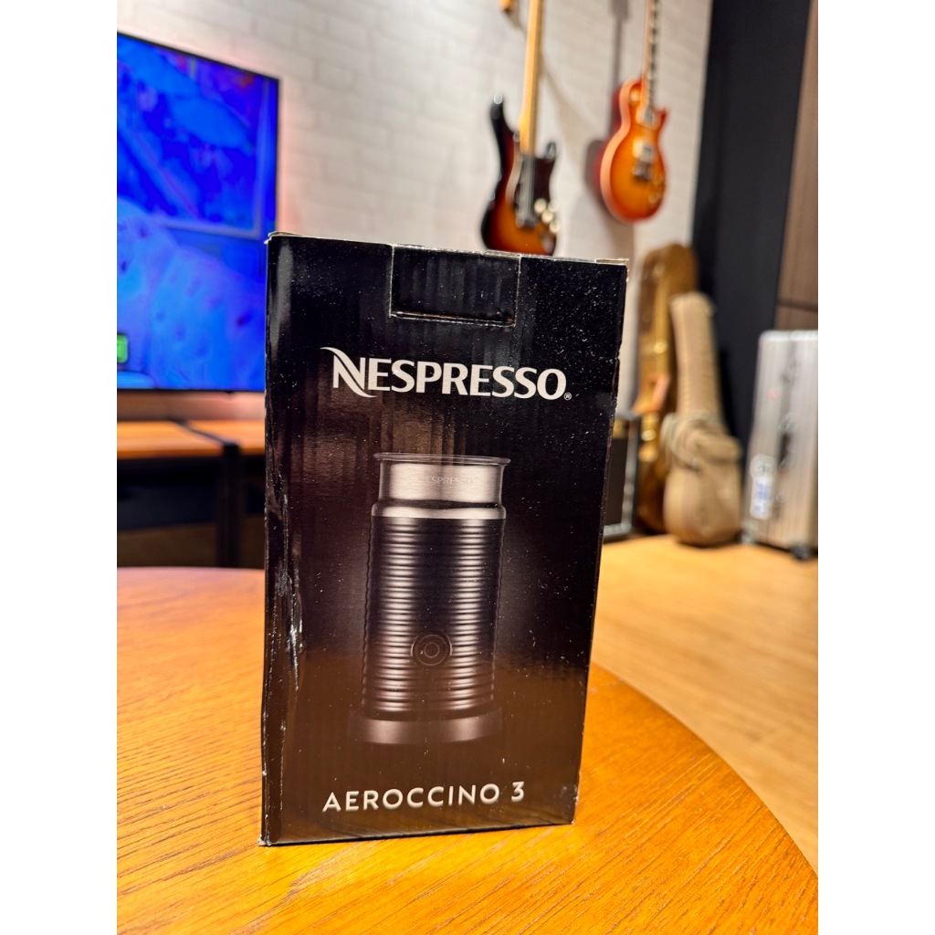 (全新) Nespresso Aeroccino 3 全自動奶泡機 黑色