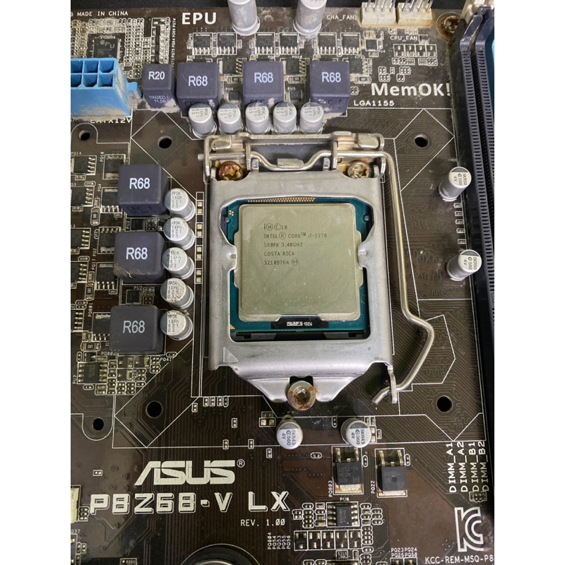 CPU i7-3770+P8Z68-V LX 有缺陷的貨物