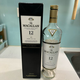 （空酒瓶➕盒）麥卡倫經典雪莉桶12年