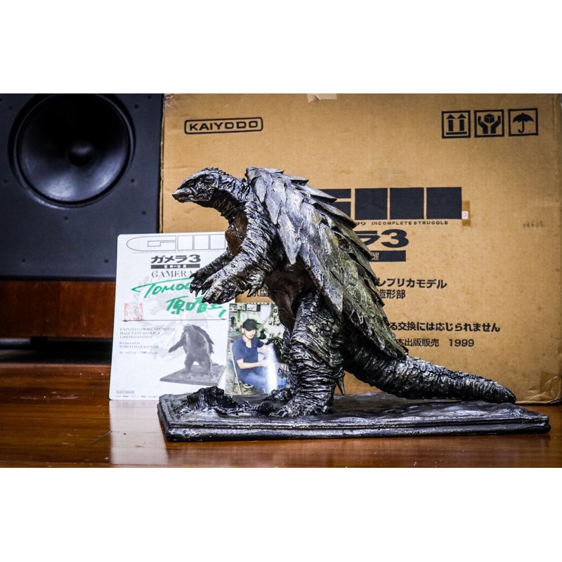 幻の究極造形 CCPJAPAN×原口智生 ガメラ（1995）ヘッドモデル 彩色版 幻の『ガメラ（1995）』のスーツ頭部をリアルに再現したハイクオリティ