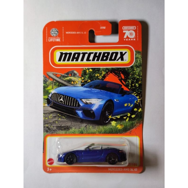 火柴盒 Matchbox MERCEDES BENZ AMG SL63