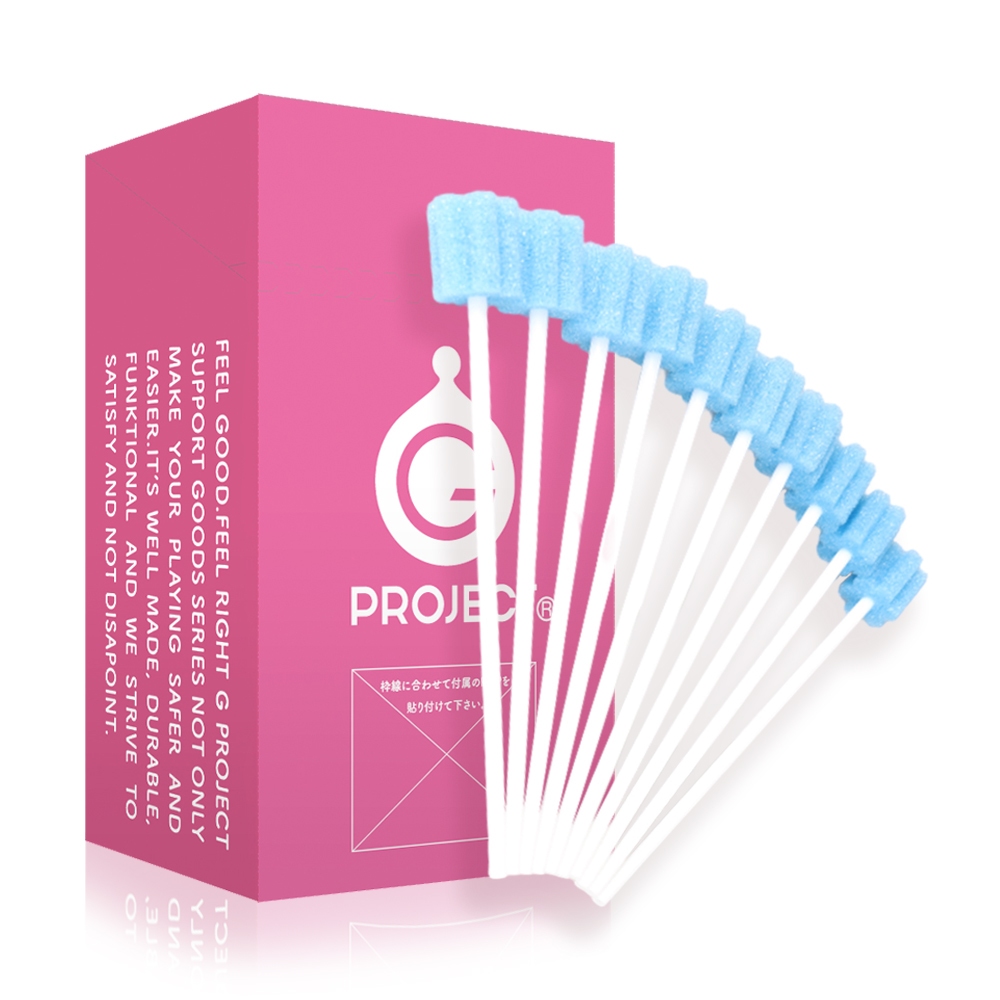 【日本GPRO】G PROJECT男用自慰器清潔海棉棒自慰套愛穴清潔棒_1入(自慰器專用)