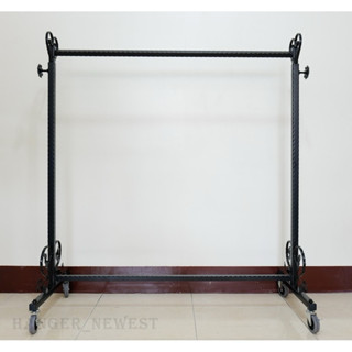 鍛鐵吊衣架-單桿120cm 復古吊衣架 耐重吊衣架 吊衣桿 臺灣吊衣架 上新衣架