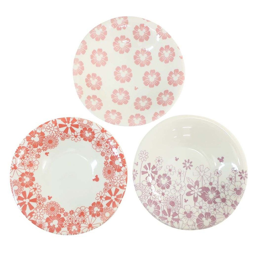 三鄉陶器 SANGO 日本製 迪士尼 陶瓷餐盤三件組 16cm 春暖花開 NT29304