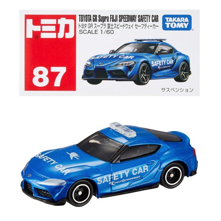 &lt;熊葛&gt; 全新正版現貨 TOMICA 多美 87 Toyota GR Supra Safety 安全車 紅白盒