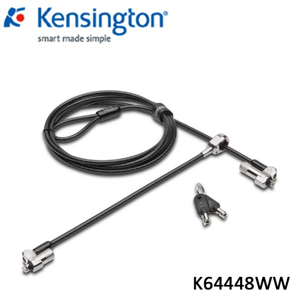 【MR3C】含稅 Kensington K64448WW NanoSaver 鑰匙型 雙頭筆記型電腦鎖