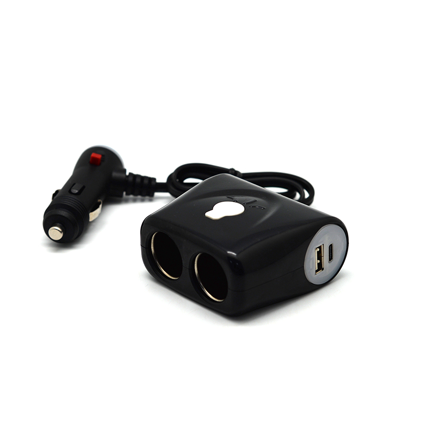 【隔日配 台灣製】Cliff Top 車用 車充 車用充電器 120W PD Type-C + QC 3.0 點菸器擴充