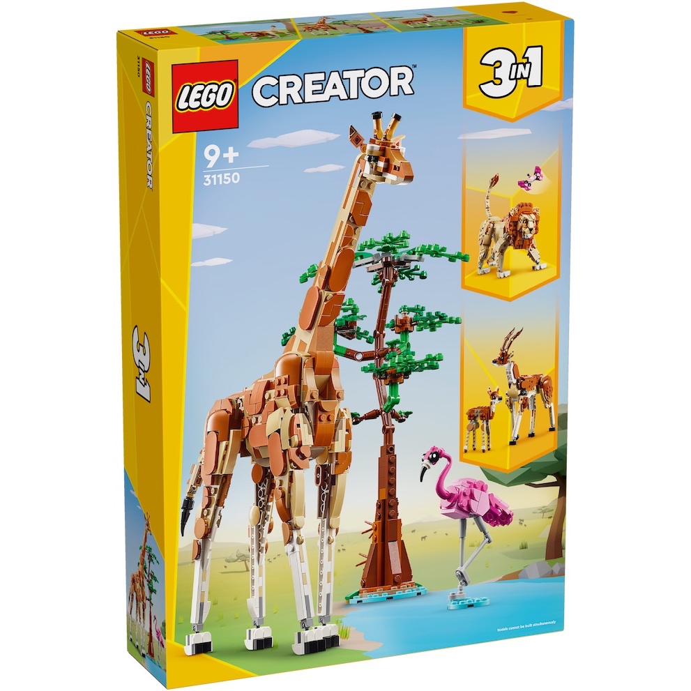 【CubeToy】店面 1,776元 / 樂高 31150 CREATOR 三合一 野生動物園動物 長頸鹿 - LEGO