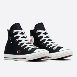 CONVERSE CTAS HI BLACK 休閒鞋 女 A09116C 愛心黑 現貨